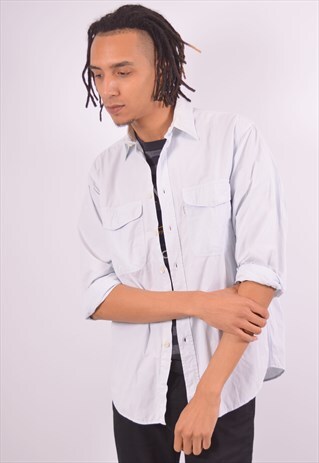 VINTAGE VALENTINO SHIRT BLUE