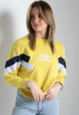 Vintage Umbro Sweatshirt Yellow
