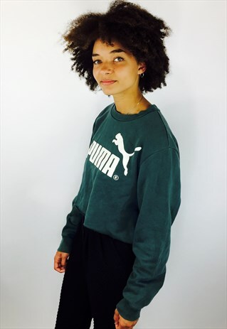 PUMA CROPPED SWEATSHIRT