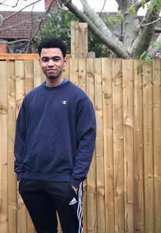 DARK NAVY CHAMPION SWEATSHIRT