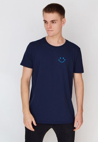 NAVY OK (BLUE) T-SHIRT