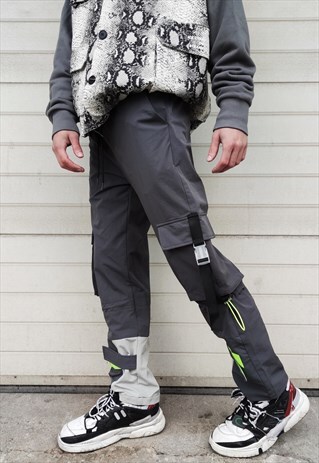 mens velcro joggers