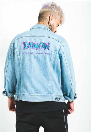 VINTAGE 80S ORIGINAL LEE BASIC DENIM JACKET/ S6727