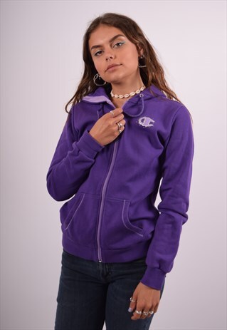 VINTAGE CHAMPION HOODIE SWEATER PURPLE