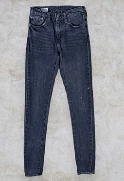 Levi's Lot Skinny Taper Jeans Premium Washed Black  W29 L34