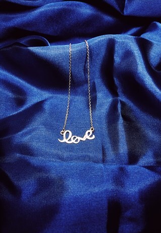 LOVE STERLING SILVER 925 NECKLACE