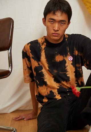 REWORKED CUSTOMED TIE N DYE T-SHIRT