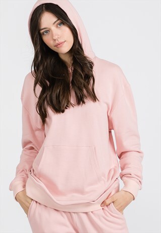 PINK OVERSIZED HOODIE