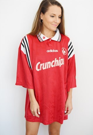 90S FC KAISERSLAUTERN ADIDAS VINTAGE FOOTBALL T-SHIRT
