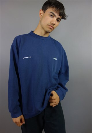 NAVY BLUE UMBRO SWEATSHIRT