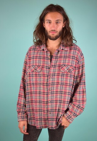 VINTAGE 90'S CHECKED SHIRT