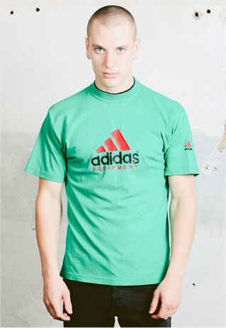 VINTAGE ADIDAS EQUIPMENT T-SHIRT