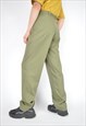 VINTAGE GREEN CLASSIC STRAIGHT SUIT TROUSERS