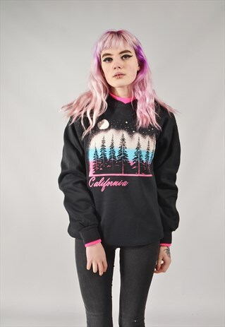 VINTAGE CALIFORNIA SWEATSHIRT BLACK