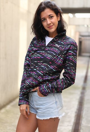 VINTAGE 90'S FILA SLIM FIT SPORTS TOP 1/4 ZIP
