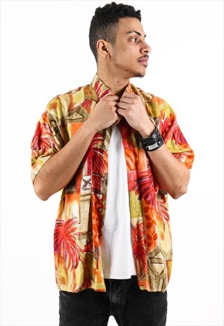 VINTAGE PATTERNED SHIRT PSAW412D