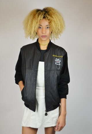 VINTAGE 80'S OFFICIAL MICHAEL JACKSON TOUR BOMBER JACKET