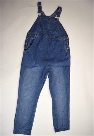 VINTAGE 90S MOTHERHOOD BLUE DENIM MATERNITY DUNGAREES