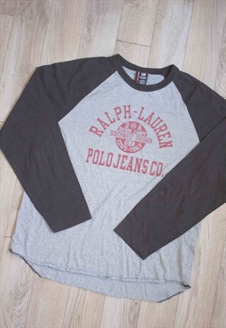 VINTAGE RALPH LAUREN T-SHIRT LOGO 90S XL 10.8