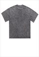 HAWAII T-SHIRT VINTAGE POSTER PRINT TEE 90S RETRO TOP GREY