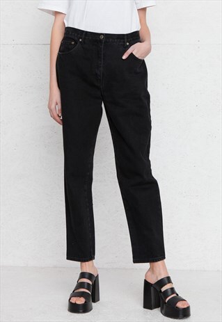 VINTAGE BLACK CAPITO DENIM JEANS