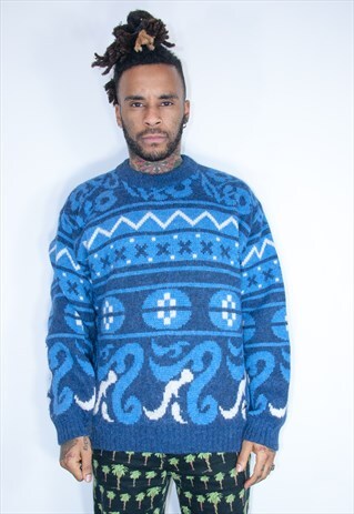 KAPPA RARE JUMPER BLUE