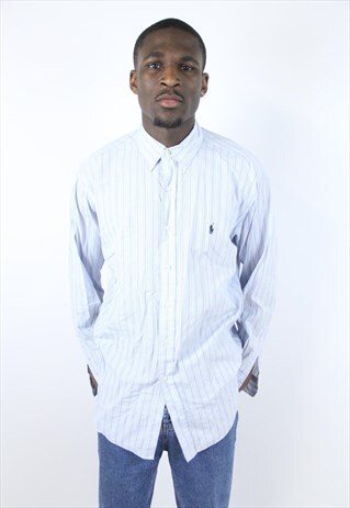 VINTAGE POLO RALPH LAUREN STRIPED SHIRT