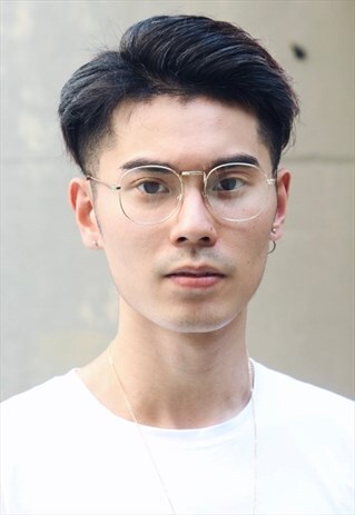 GOLD METAL ROUND GLASSES