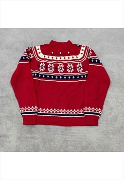 Vintage Knitted Jumper Women's M