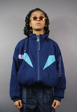 VINTAGE REEBOK TRACKSUIT SPORTS TOP / ZIP UP