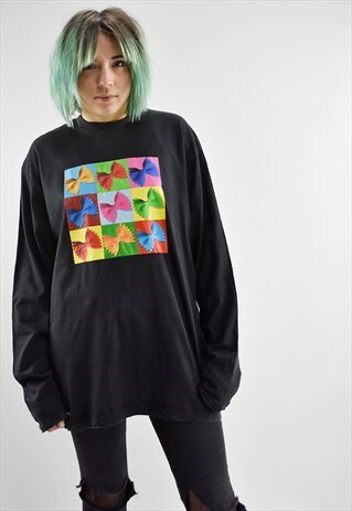 VINTAGE FUSILLI POP ART LONG SLEEVE T SHIRT