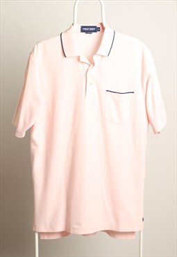 Vintage Polo Golf Ralph Lauren Polo Shirt Logo Pink