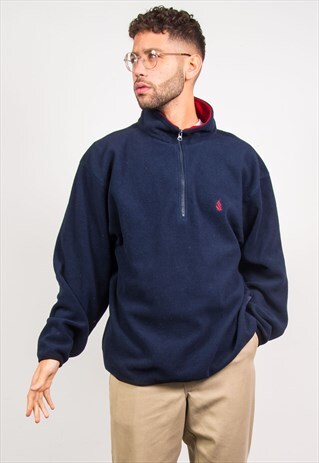 NAUTICA 1/4 ZIP FLEECE JACKET