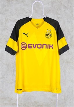 BVB Borussia Dortmund 2018 Football Shirt Yellow Home XL