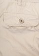 VINTAGE CARGO TROUSERS Y2K WIDE-LEG GORPCORE PANTS IN BEIGE