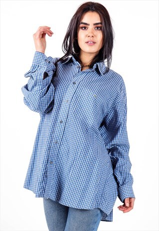 VINTAGE LACOSTE CHECKERED SHIRT S1288