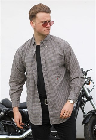 TOMMY HILFIGER USA TATTERSALL CHECK SHIRT