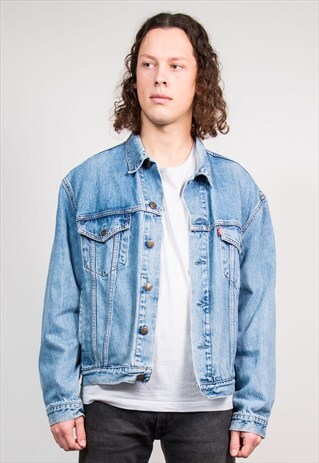 90'S VINTAGE DENIM BLUE LEVI'S JACKET