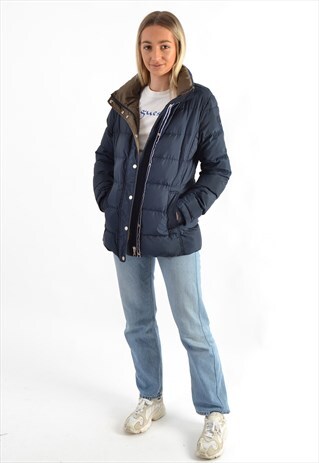 BLUE TOMMY HILFIGER PADDED PUFFER JACKET GRH2260