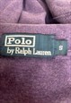 VINTAGE POLO RALPH POLO SHIRT IN PURPLE.