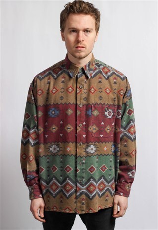 VINTAGE AZTEC NAVAJO SHIRT