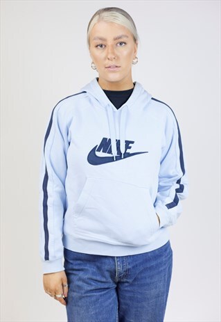 VINTAGE NIKE BLUE HOODIE