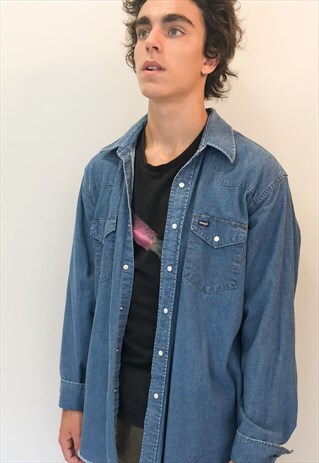 VINTAGE 90'S DENIM SHIRT