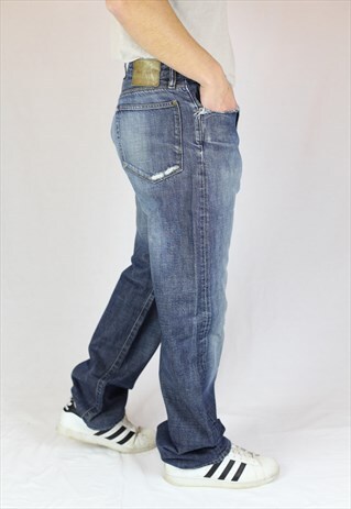 MENS VINTAGE PAUL SMITH JEANS W33 L32 STRAIGHT LONDON 90S