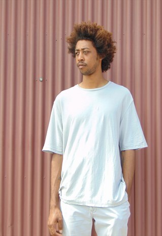 90S MINIMALIST LUXURY GREY TEXTURED SILK FEEL BLEND SHIRT