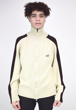 VINTAGE 90'S PUMA ZIP UP JUMPER