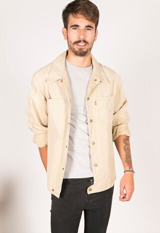 VINTAGE 80S COLOURED LEVIS JACKET / R043