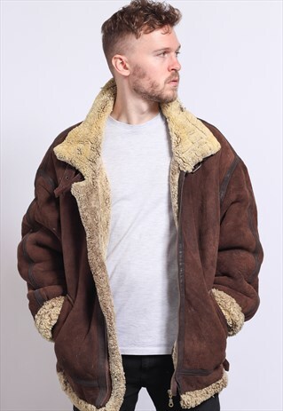 VINTAGE SUEDE AVIATOR JACKET