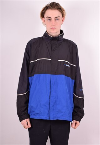 UMBRO MENS VINTAGE JACKET LARGE BLUE 90S
