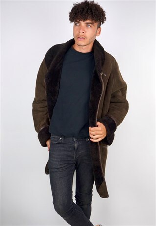 VINTAGE 90'S SHEARLING JACKET